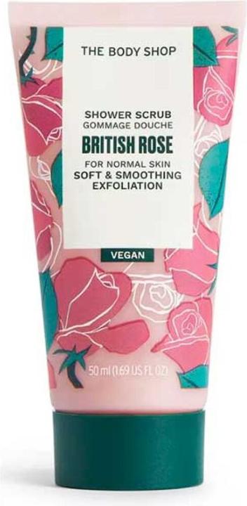 The Body Shop - Gommage douche lissant à la rose britannique (Shower Scrub) - Volume : 50 ml (50 ml)