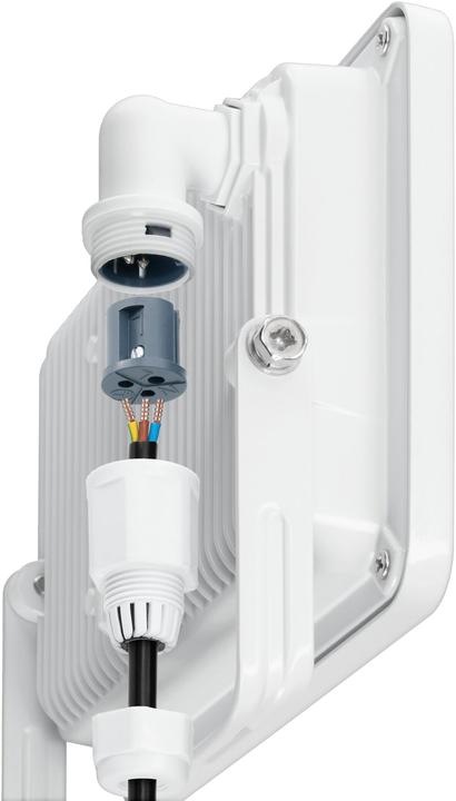 Actual product image Goobay LED outdoor spotlight, 20 W, with motion detector (1706 lm, IP44)