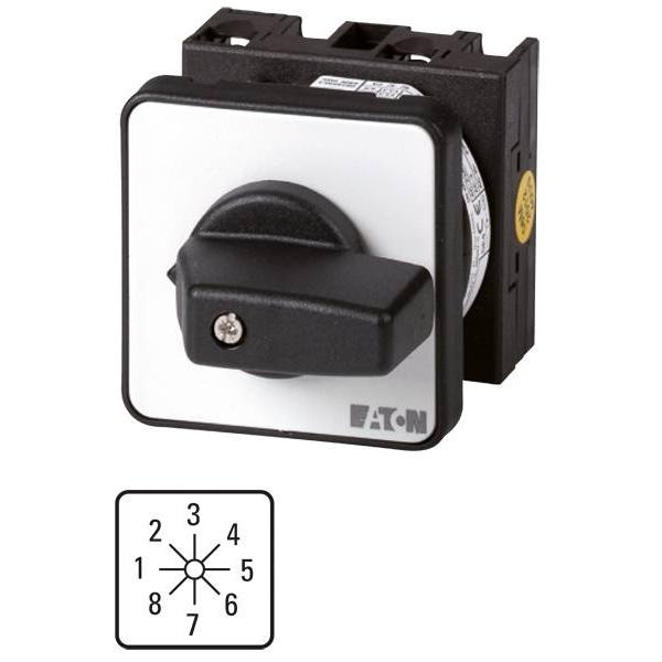 Eaton Stufenschalter, T0, 20 A, Einbau, 4 74448, Taster + Schalter, Schwarz