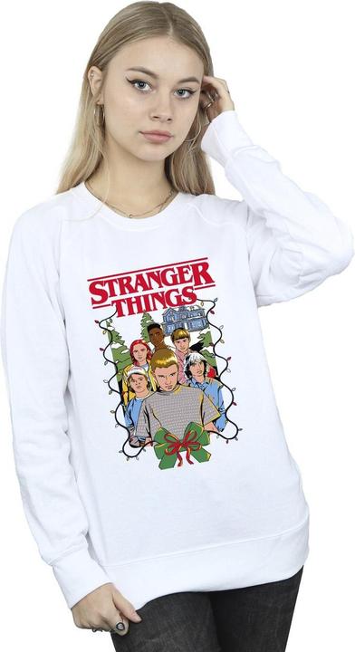 Immagine prodotto Netflix Stranger Things Christmas Poster Felpa Donna (M)