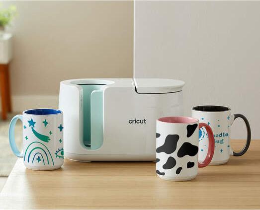 Produktbild Cricut Tasse Infusible Ink Ocean 425 ml, Weiss/Blau (425 ml, 1x)