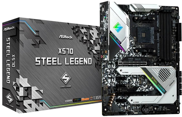 AsRock X570 Steel Legend (AM4, AMD X570, ATX)