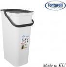 Produktbild Tontarelli 38 l weisser Moda-Behälter mit Griff (38 l)