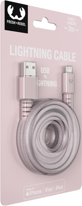 Actual product image Fresh'N Rebel USB A - Lightning (2 m, USB 3.0, 15 W)