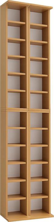 Produktbild VCM Holz CD DVD Stand Regal Almera (42 x 20 x 180 cm)