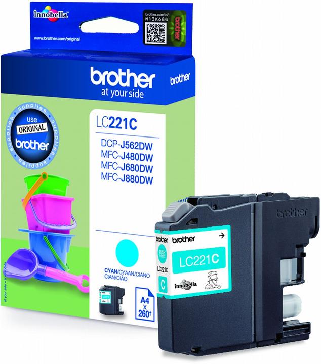 Actual product image Brother Lc-221c (C)