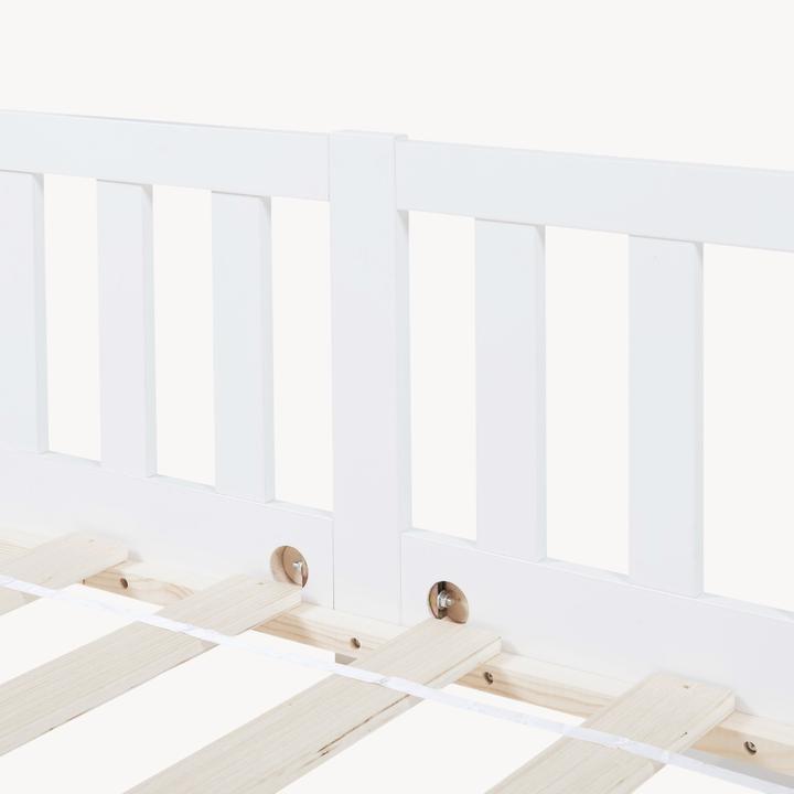 Produktbild En.Casa Kinderbett Tanna 80x160 cm Weiss (80 x 160 cm)