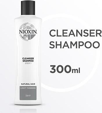 Image du produit Nioxin Nettoyant Système 1 (300 ml, Shampoing liquide)
