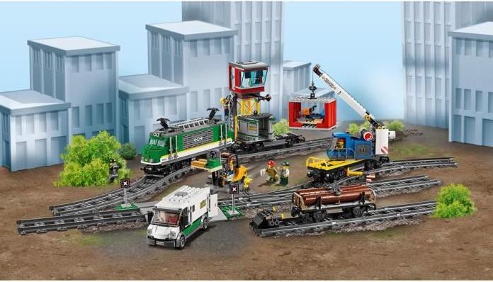 Actual product image LEGO Freight train (60198, LEGO City, LEGO Powered UP)