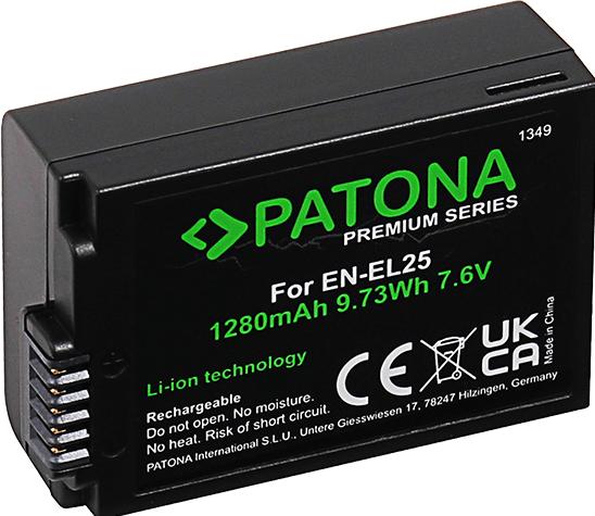 Actual product image Patona Premium EN-EL25 (Camera battery)
