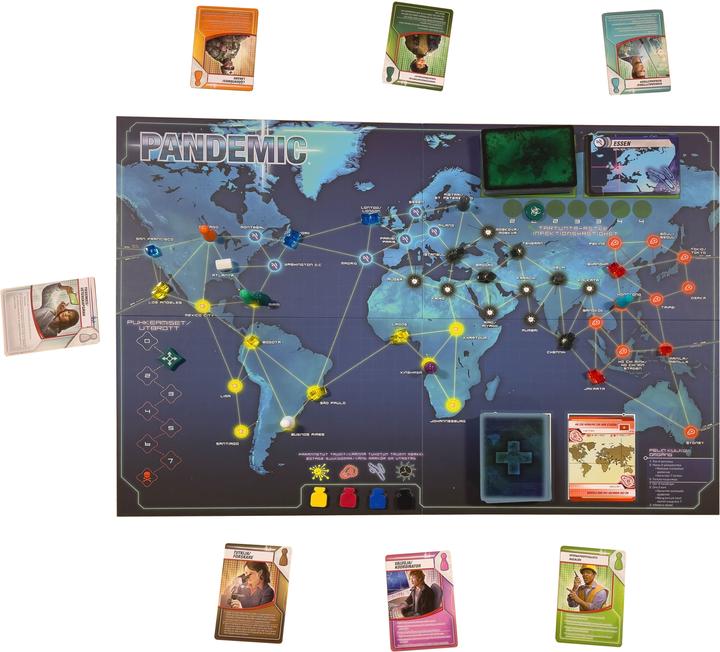 Actual product image Enigma Pandemic-strategiapeli