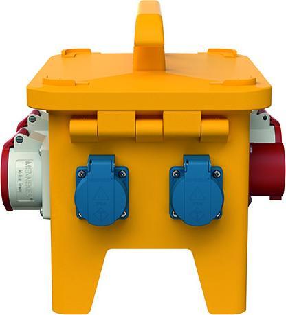 Actual product image Mennekes MEN 70660 Distributor EverGUM portable (4 x, CEE 63/5)