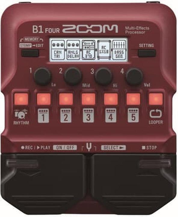Actual product image Zoom B1 FOUR Bass Effect (Bass)
