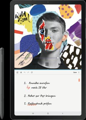 Productafbeelding Samsung Galaxy Tab S6 Lite (4G, 10.40", 64 GB, Oxford grijs)