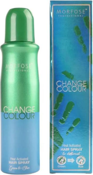 Produktbild Morfose Farbewechsel Spray Grün/Blau 150ml