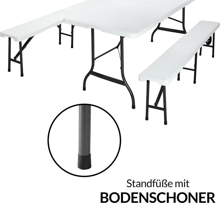 Produktbild Casaria Bierzeltgarnitur (76 cm)