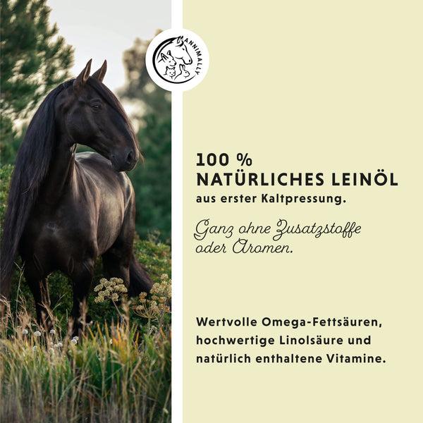 Produktbild Annimally Leinöl (1 x, 500 g)
