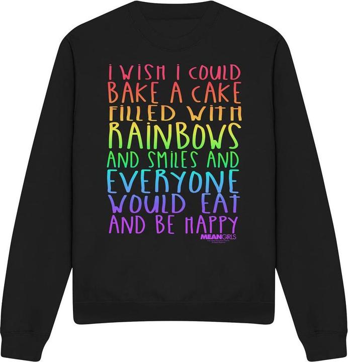 Produktbild Mean Girls Rainbows And Cake Sweatshirt (XL)