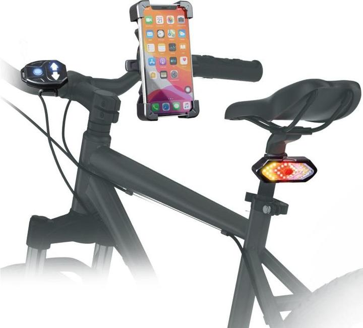 Produktbild SBS Smartphone Fahrradhalterung und Rücklicht mit Fernbedienung