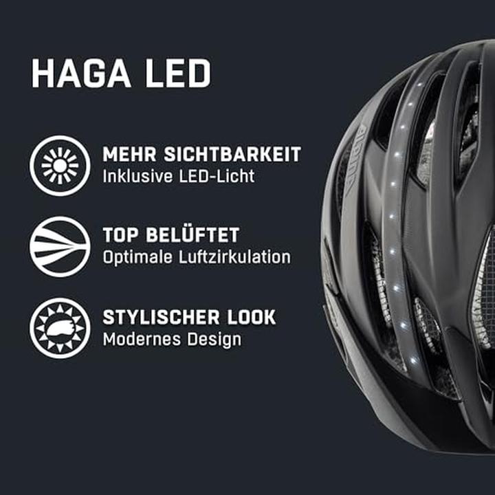 Immagine prodotto ALPINA SPORTS Haga LED (51 - 56 cm)