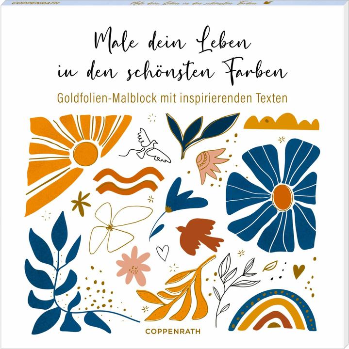 Immagine prodotto Goldfolien-Malblock - Male dein Leben in den schnsten Farben