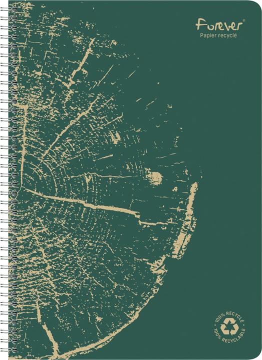 Image du produit Calligaphe Cahier à reliure spirale Forever Premium (A4, Quadrillé, Couverture rigide)