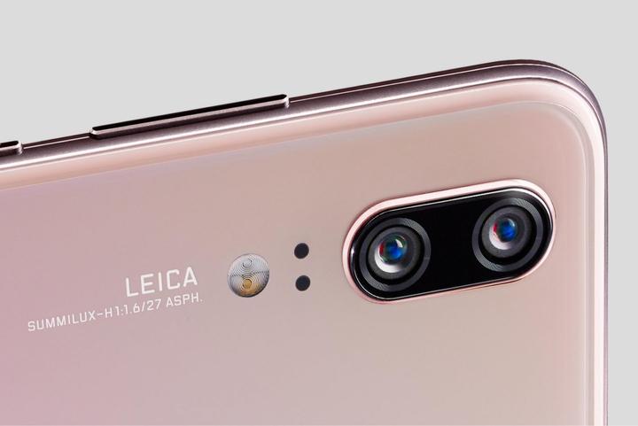 Actual product image Huawei P20 (128 GB, Pink Gold, 5.80", Dual SIM, 4G)