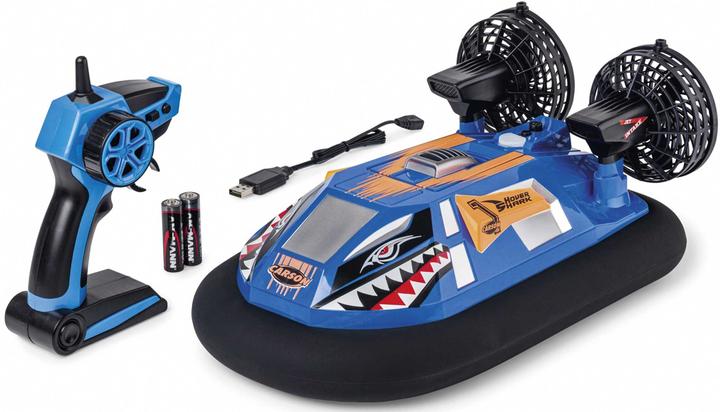 Actual product image Carson Hovershark 2.4G 100% RTR blue/orange