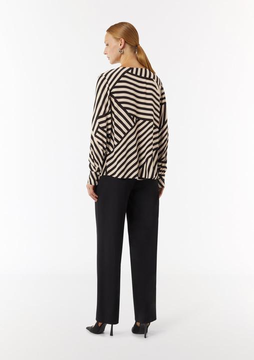 Immagine prodotto Comma Bluse Crêpe-Bluse mit All-over-Print und Faltendetails (42)
