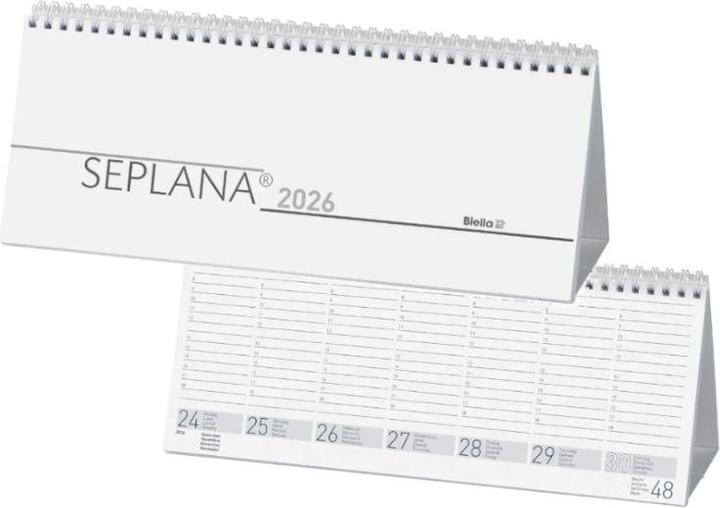 Image du produit Biella Agenda de bureau Seplana support (29.8 x 11.7 cm, Allemand)