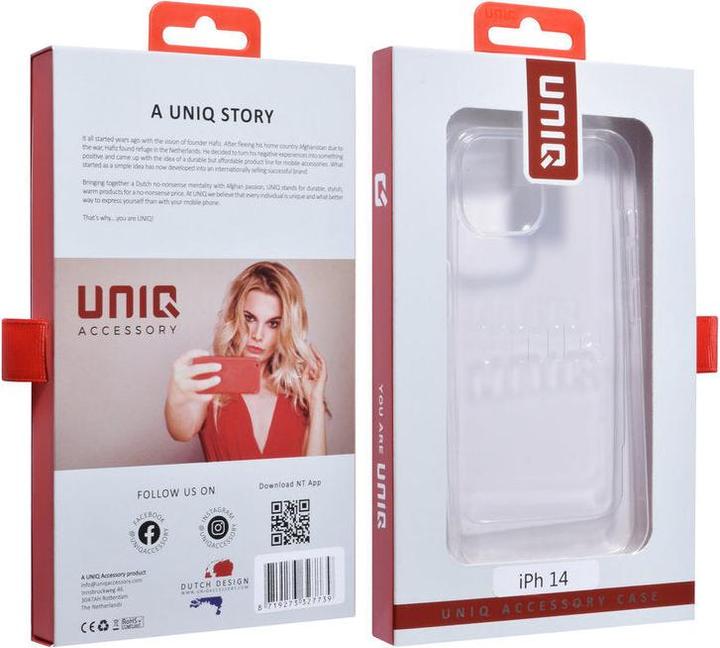 Produktbild UNIQ Accessory Hülle iPhone 14 - Silikon Case Soft Touch Schutzhülle (Apple iPhone 14)