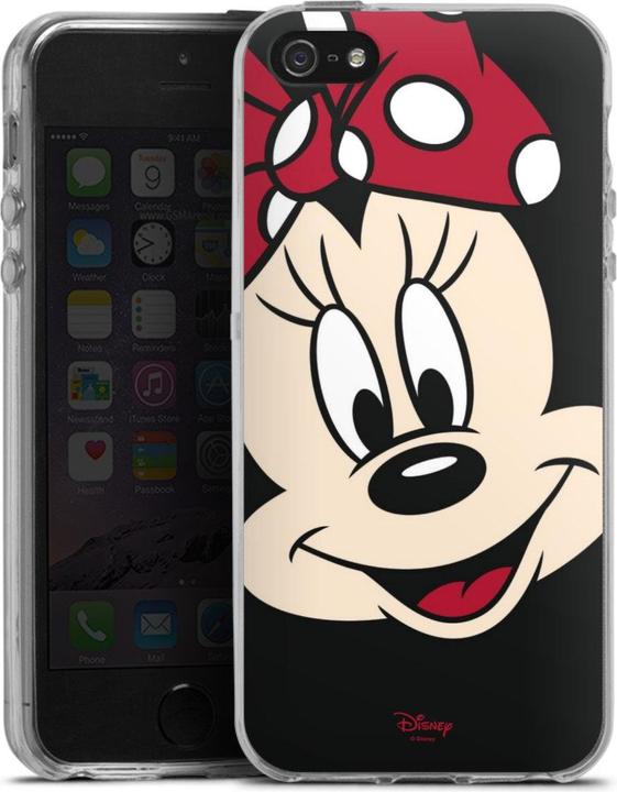 Produktbild DeinDesign Silikon Hülle für Apple iPhone 5s Handyhülle Case Smartphone Schutzhülle Disney Minnie Mouse (Apple iPhone 5s)