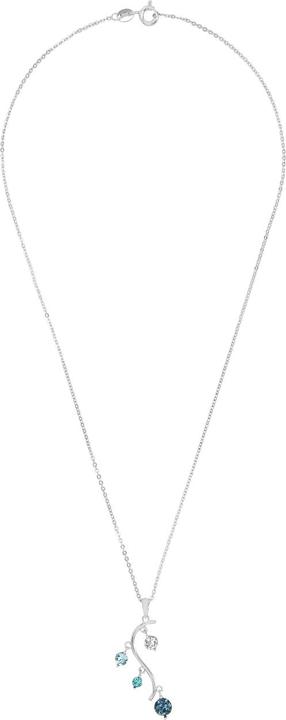 Produktbild Amor Halsschmuck für Damen, 925 Sterling Silber, Kristallglas (Silber 925)