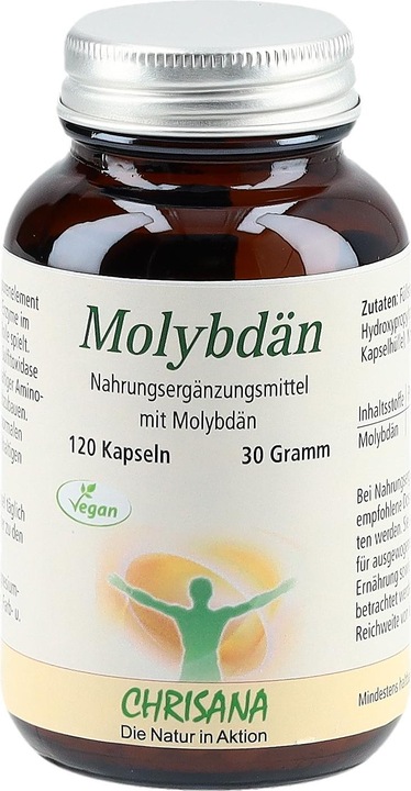 Immagine prodotto Chrisana Tappi di molibdeno (120 Pezzo/i, Pillole, 50 g)
