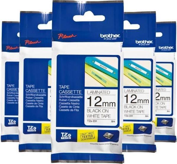 Produktbild Brother TZe-231 (1.20 cm, Weiss, Schwarz)