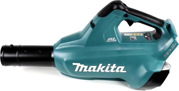 Productafbeelding Makita DUB 362 T 2x18 Volt accu bladblazer + 2x 5 Ah accu - zonder lader (Oplaadbare batterij, Bladblazer)