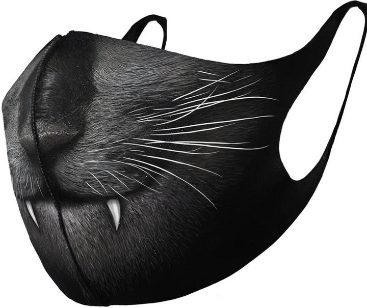 Actual product image Spiral Cat Fangs Face Mask