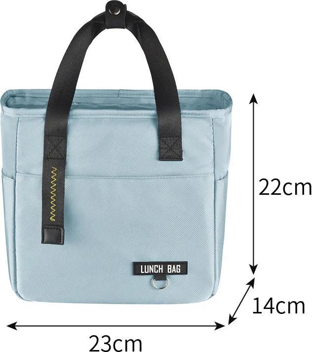 Only-Bags.Store Isolierte Bento Lunch Box Thermotasche grosse Kapazität Lebensmittel Zipper Storage Bags Container