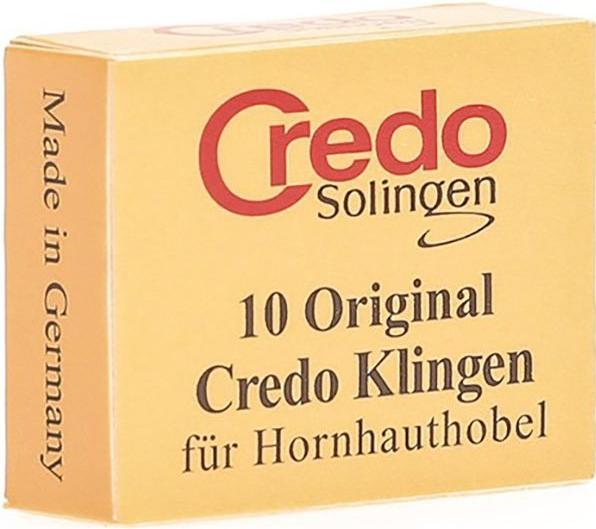 Credo Ersatzklingen Hornhauthobel (10 x)