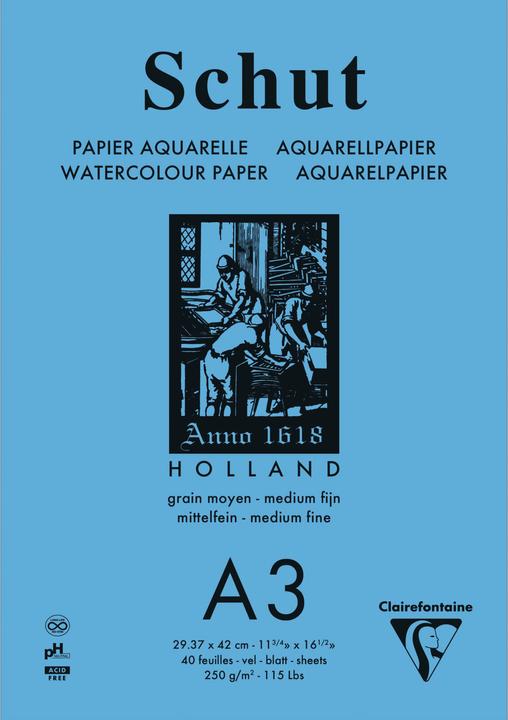Image du produit Clairefontaine Techniques humides (250 g/m², 36 x)