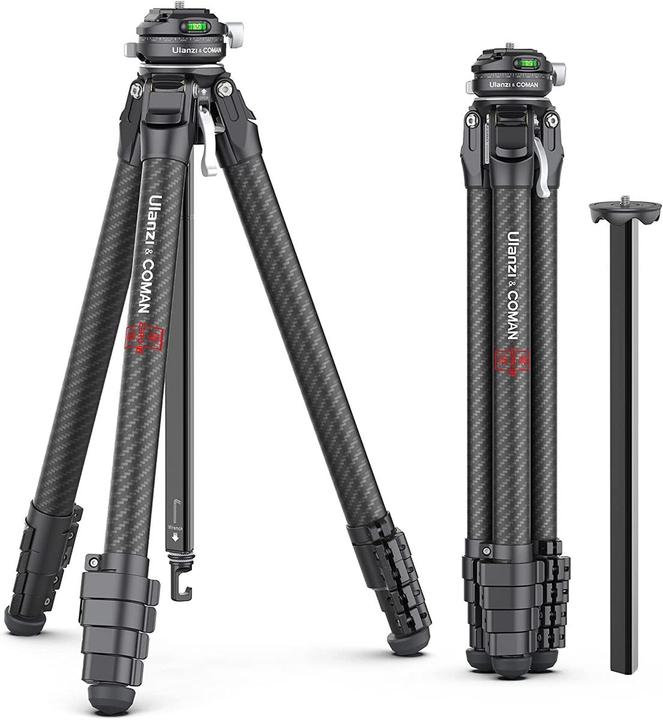 Actual product image Ulanzi F38 Quick Release Video Carbon Travel Tripod