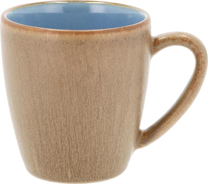 Produktbild Bitz Kaffeetasse Wood Ocean 190 ml, 6 Stück, Hellblau/Beige (190 ml, 6 x)