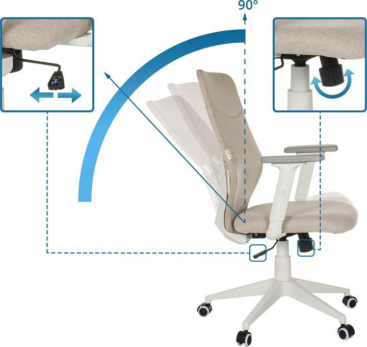 Actual product image Hjh Office Cosio Ii (47 - 57 cm)