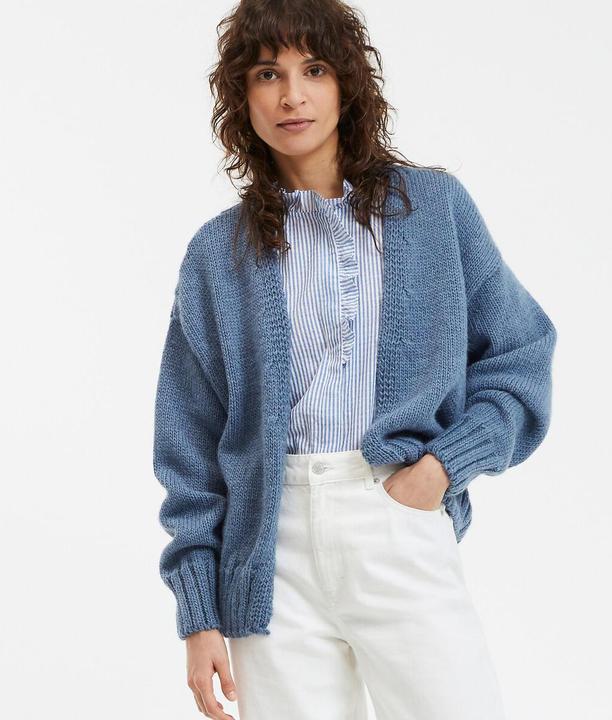 Actual product image La Redoute Collections Cardicool aus Grobstrick (XL)