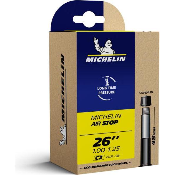 Michelin, Tubo per bici, (Schrader (AV), 26", 48 mm)