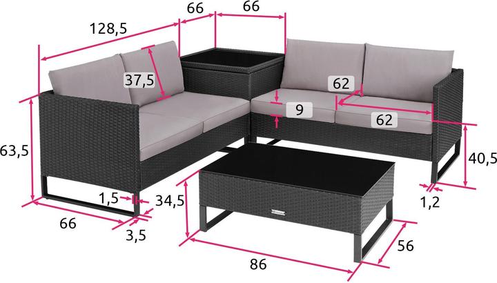 Produktbild tectake Ostuni