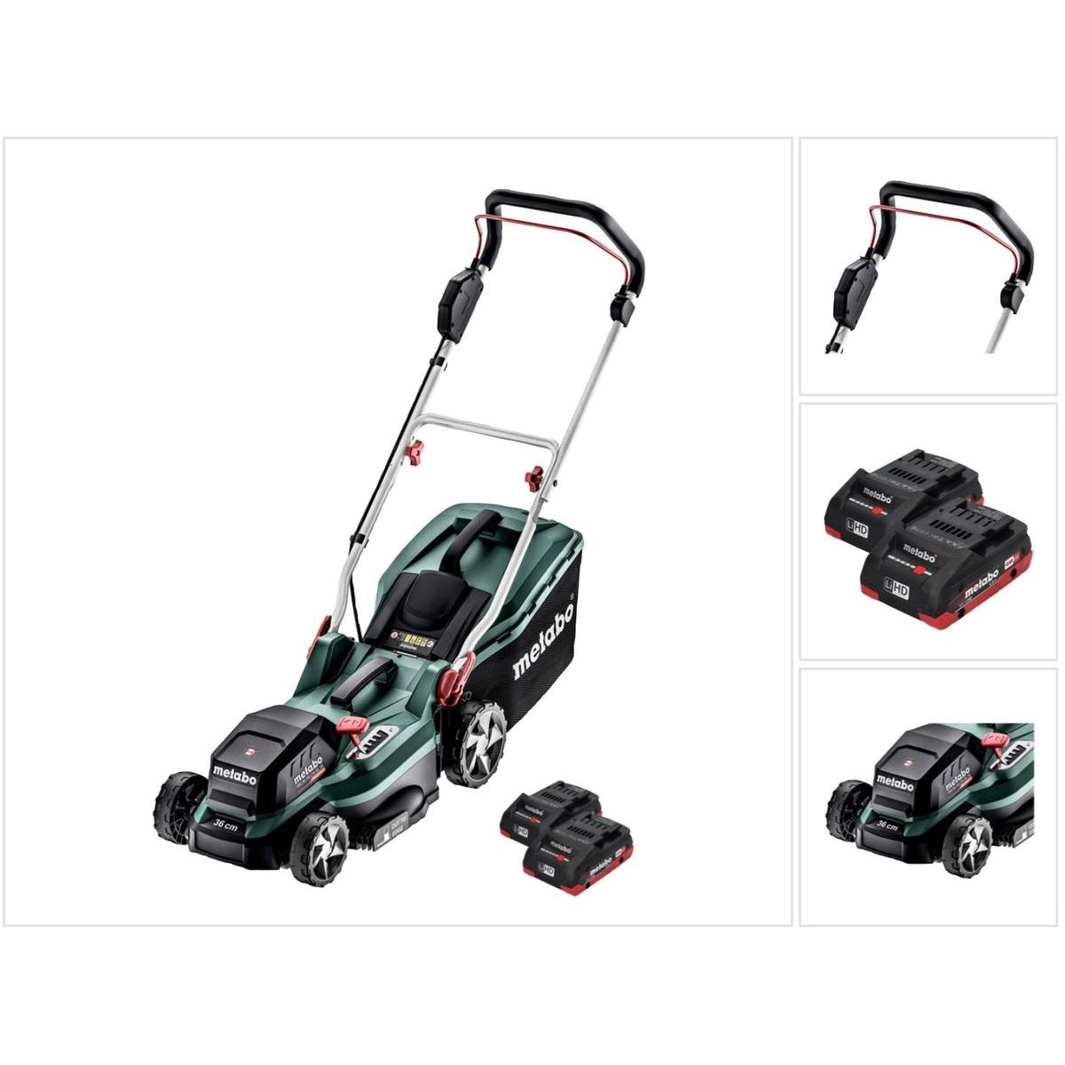 Thumbnail - Metabo, Rasenmäher, RM 36-18 LTX BL (Akkubetrieb)