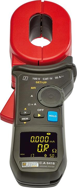 Image du produit Chauvin Arnoux C.A 6418 Mesureur de terre (CAT IV, CAT III 150V)