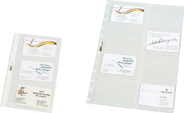 Produktbild Adoc Ersatzzeigetaschen für Visitenkartenalbum (A5)