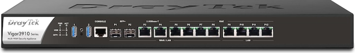 Draytek Routeur Multiwan Loadb. 10G 12 ports RJ + 2 SFP+